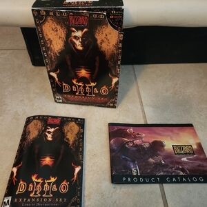 Diablo 2 Lord Of Destruction Expansion Set Manuals No CD Blizzard Entertainment